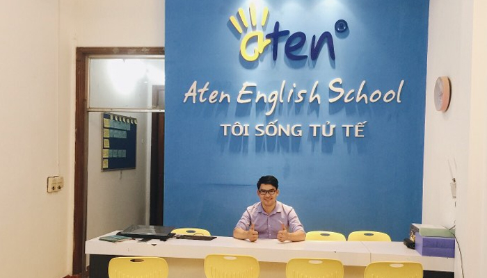 Trung tâm dạy tiếng Anh giao tiếp trực tuyến - Aten English Center