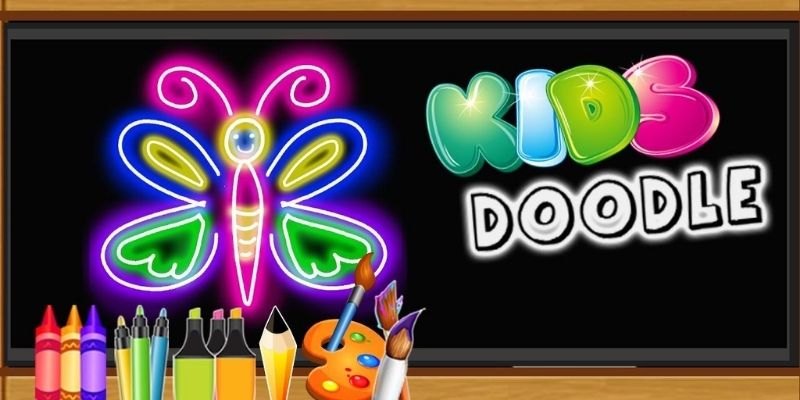 Kids Doodle - Phần mềm mỹ thuật sáng tạo màu sắc