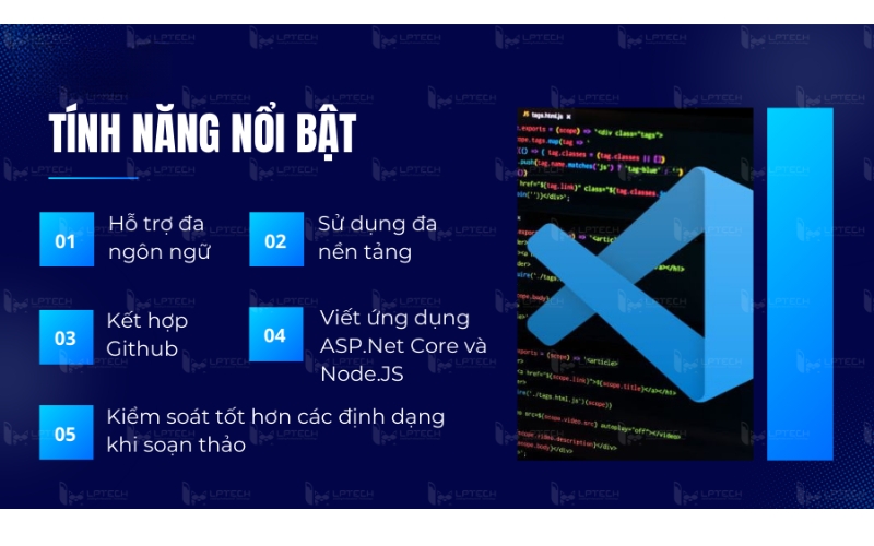 các tính năng nổi bật của visual studio