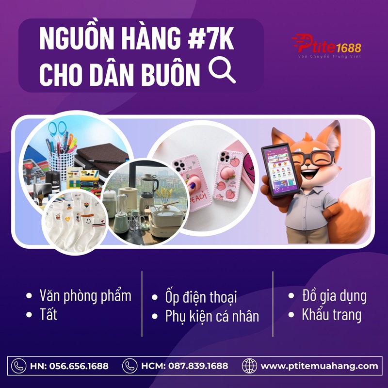 nguồn hàng ptite logistics