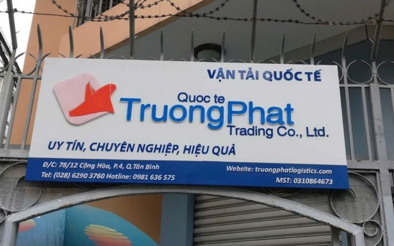 công ty vận chuyển trung việt Trường Phát Logistics
