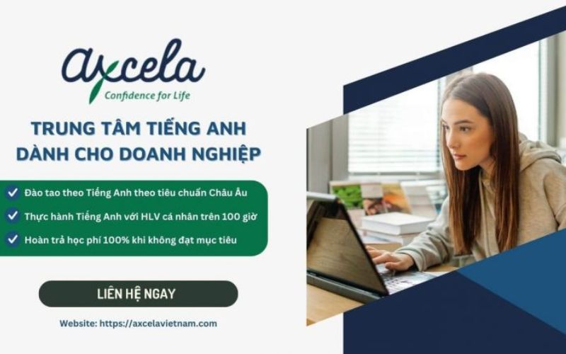 trung tâm tiếng anh cho người đi làm axcela