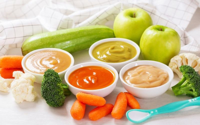 chuyên thực phẩm ăn dặm