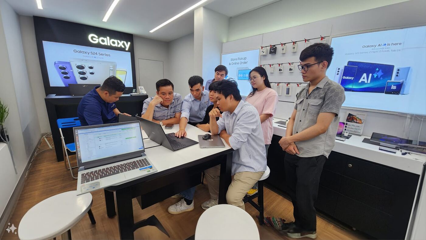 MONA làm việc ký hợp đồng cùng đội ngũ Bạch Long Mobile